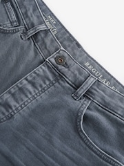 Blue Regular Fit Overdyed Denim Jeans - Image 9 of 12