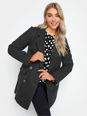M&Co Black Cosy Wool Coat - Image 1 of 5