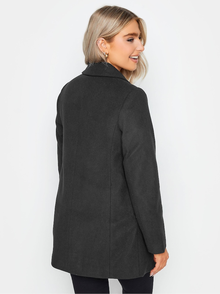 M&Co Black Cosy Wool Coat - Image 2 of 5