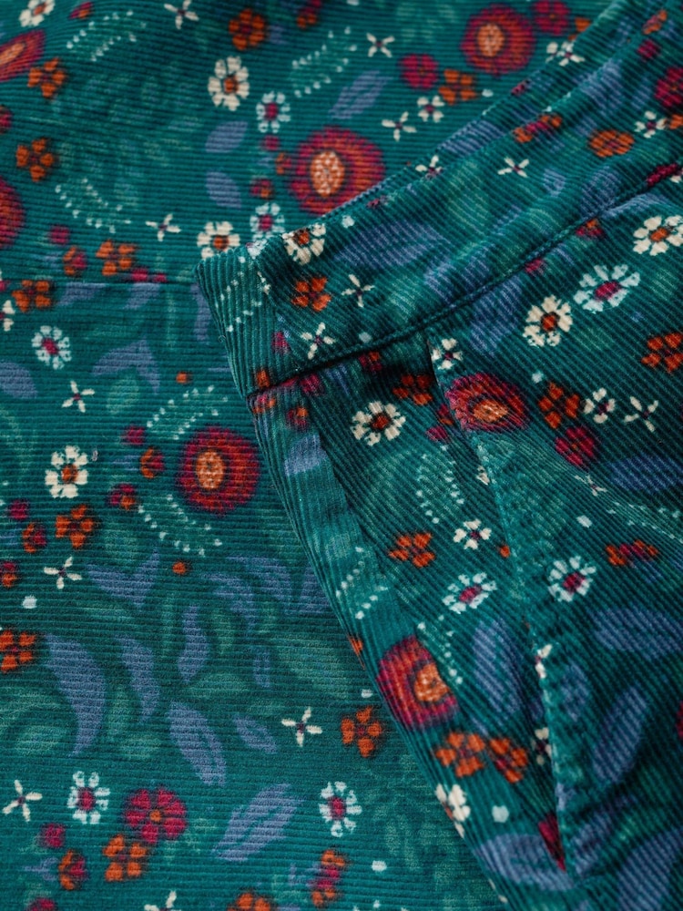 Seasalt Cornwall Blue Ferry Crossing Needlecord Skirt - Image 5 of 5
