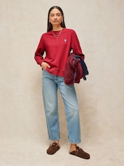 White Stuff Red Daydreamer Sweatshirt - Image 2 of 6