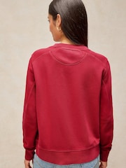 White Stuff Red Daydreamer Sweatshirt - Image 3 of 6