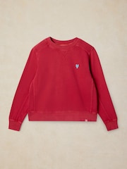 White Stuff Red Daydreamer Sweatshirt - Image 5 of 6
