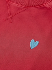 White Stuff Red Daydreamer Sweatshirt - Image 6 of 6