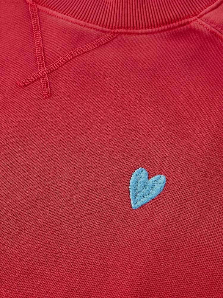 White Stuff Red Daydreamer Sweatshirt - Image 6 of 6 White Stuff Red Daydreamer Sweatshirt - Image 6 of 6