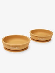 JoJo Maman Bébé Ochre 2-Pack Silicone Suction Bowls - Image 1 of 1