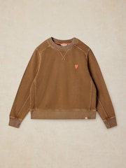 White Stuff Brown Daydreamer Sweat Top - Image 6 of 6