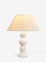 Jasper Conran London Blue Large Sphere Ceramic Table Lamp - Image 5 of 5