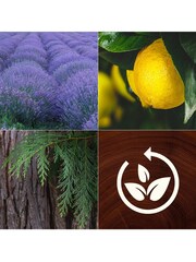 Woodwick Natural ReNew Large Lavender Cypress Scented Candle - Image 4 of 5