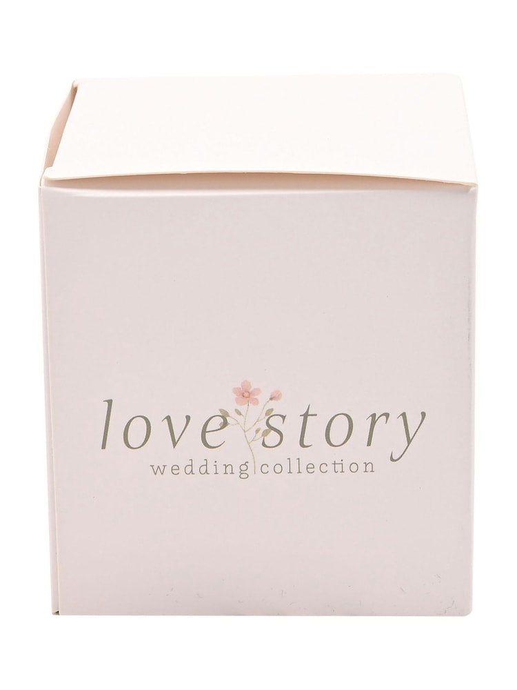 Widdop Set of 2 White Wildflower Wedding Keepsake Luggage Boxes - Image 8 of 8
