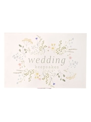 Widdop Green Wildflower Wedding Keepsake Box - Image 4 of 6