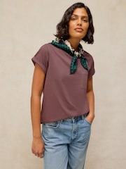 White Stuff Brown Gina T-Shirt - Image 1 of 6