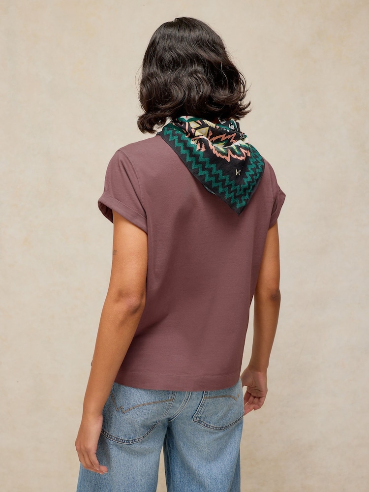 White Stuff Brown Gina T-Shirt - Image 2 of 6