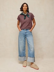 White Stuff Brown Gina T-Shirt - Image 4 of 6