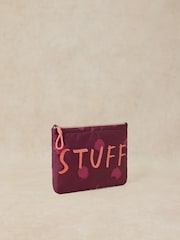 White Stuff Purple Stuff Pouch - Image 2 of 4
