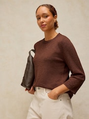 White Stuff Dark Brown Betsy Jumper - Image 1 of 6
