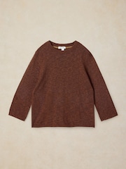 White Stuff Dark Brown Betsy Jumper - Image 5 of 6