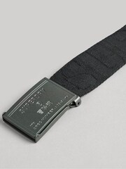 Superdry Black Webbing Belt - Image 2 of 4