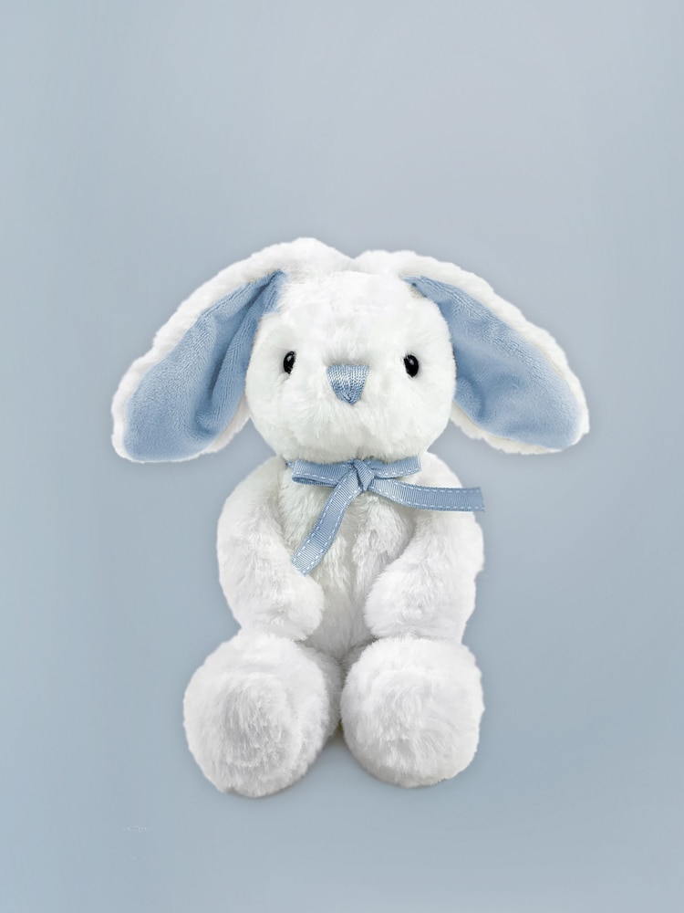 Babyblooms Blue 100% Cotton Bunny Welcome Baby Gift - Image 3 of 9