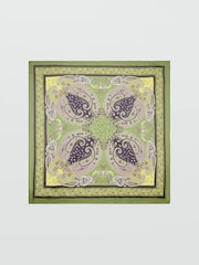 Mango Green Printed Neck Scarf - Image 2 of 3