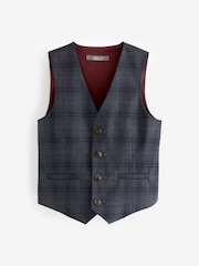 Grey Check Waistcoat - Image 1 of 1
