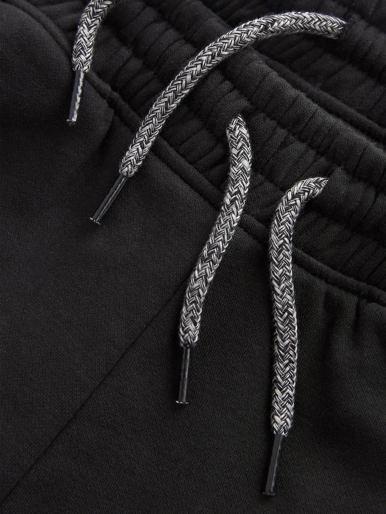 Black Slim Fit Joggers 2 Pack (3-16yrs) - Image 4 of 4