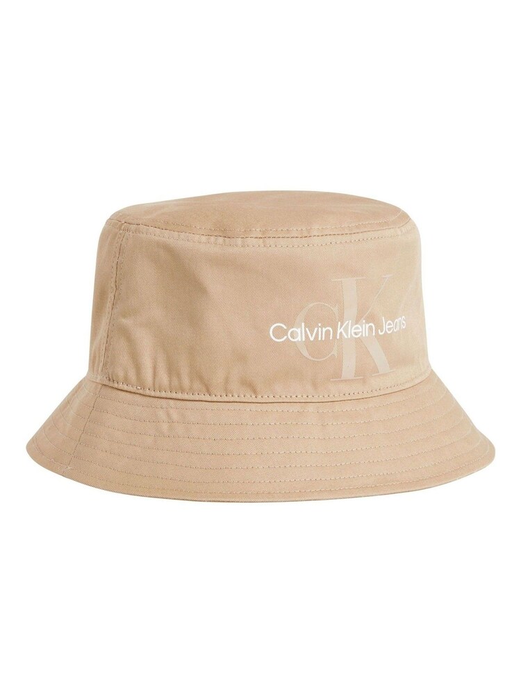 Calvin Klein Weicher Anglerhut mit Monogramm, Natur - Bild 2 von 3