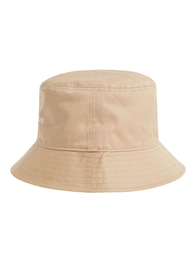 Calvin Klein Weicher Anglerhut mit Monogramm, Natur - Bild 3 von 3