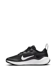 Nike Black/White Junior Revolution 7 Trainers - Image 5 of 12