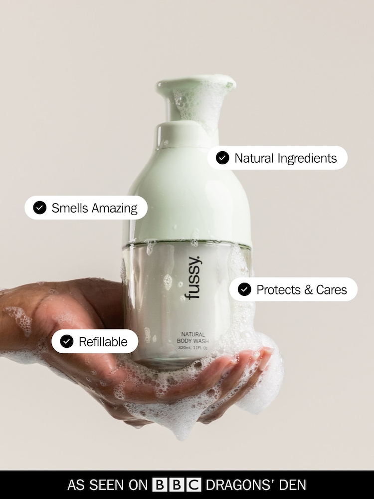 FUSSY Natural Body Wash Refills Discovery Set - Image 2 of 3 FUSSY Natural Body Wash Refills Discovery Set - Image 2 of 3