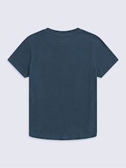 Animal Blue Miley Linen Blend T-Shirt - Image 2 of 4