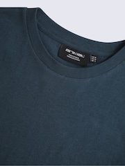 Animal Blue Miley Linen Blend T-Shirt - Image 3 of 4