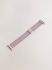 Pink Mesh Watch Strap - Image 5 of 7