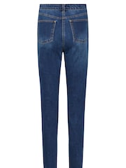 Long Tall Sally Blue UNA Stretch Mom Jeans - Image 4 of 4