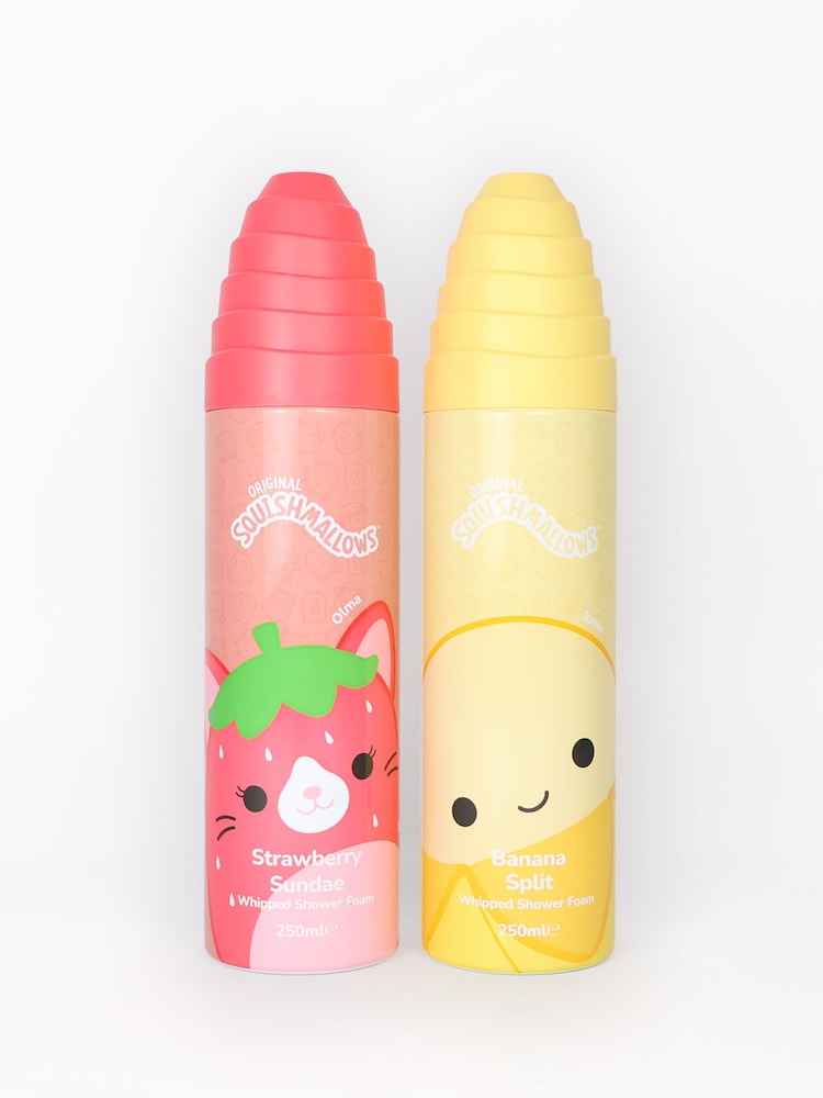Squishmallows Whipped Shower Foam 2 x 250ml Gift Set - Image 2 of 4