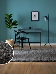 Charcoal Grey Comfy Twist Shaggy Rug - Image 1 of 9