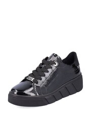 črna - Rieker Womens Evolution na vezalke; z vezalkami Trenerji - Slika 4 iz 11