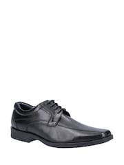 Hush Puppies Black Brandon Lace-Up Shoes - Image 2 of 4