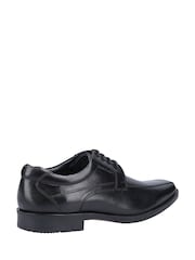 Hush Puppies Black Brandon Lace-Up Shoes - Image 3 of 4