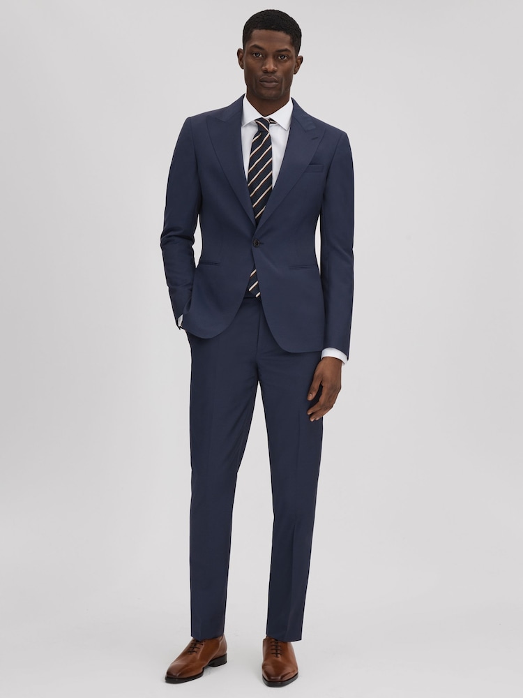 Reiss Destiny Wool Single Breasted Regular Fit Blazer - Image 3 of 7