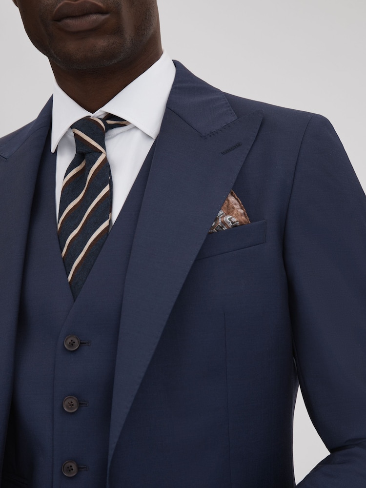 Reiss Destiny Wool Single Breasted Regular Fit Blazer - Image 4 of 7