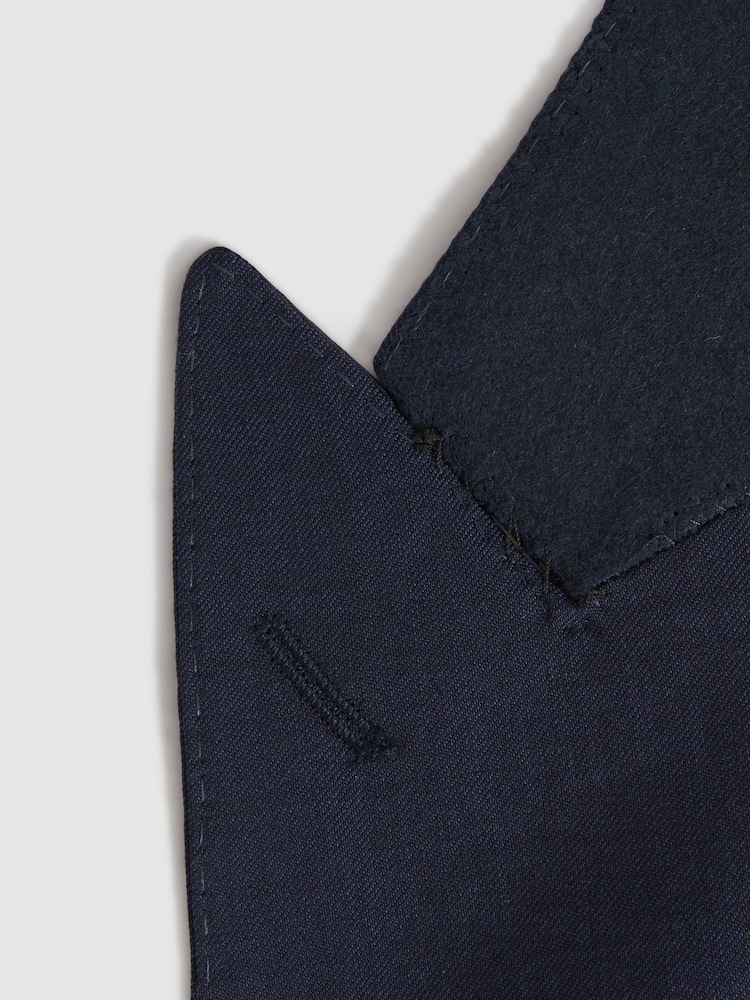 Reiss Destiny Wool Single Breasted Regular Fit Blazer - Image 6 of 7