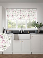 Summer Pink Isla Floral Made to Measure Roller Blind - Image 1 of 6