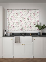 Summer Pink Isla Floral Made to Measure Roller Blind - Image 2 of 6
