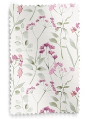 Summer Pink Isla Floral Made to Measure Roller Blind - Image 3 of 6
