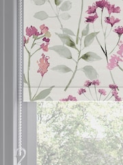 Summer Pink Isla Floral Made to Measure Roller Blind - Image 5 of 6