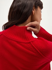 Hobbs Red Lorraine Jumper - Image 3 of 6