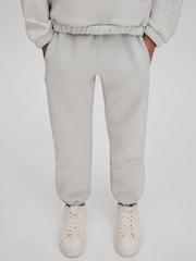 Reiss Grey Maja 9-13 yrs Hybrid Jersey Jogging Bottoms - Image 1 of 4