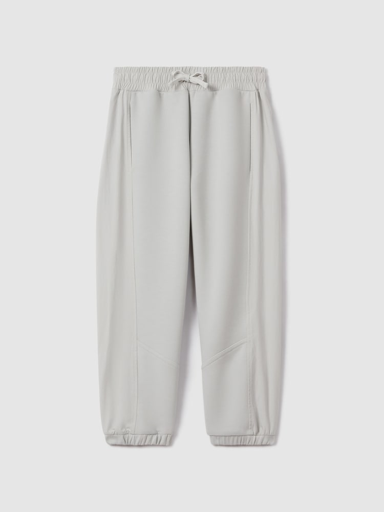 Reiss Grey Maja 9-13 yrs Hybrid Jersey Jogging Bottoms - Image 2 of 4