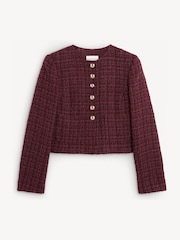 Hobbs Maria Tweed Jacket - 5的图像5｝